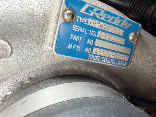 TD06L2-20G turbocharger.