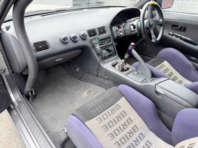 Interior of NISSAN 180SX.