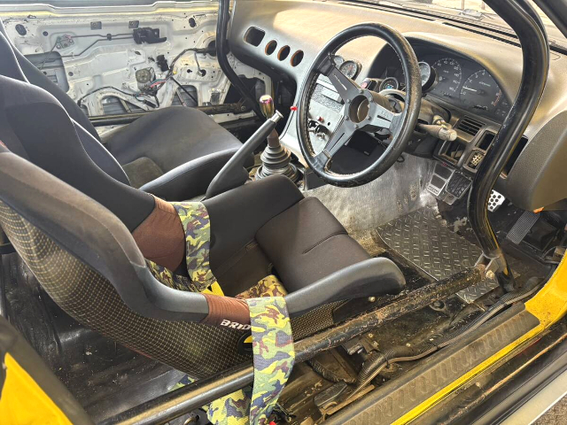 Interior of Drift Spec RPS13 NISSAN 180SX.