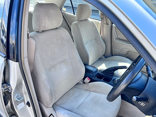 Seats of GXE10 ALTEZZA AS200 EUROPEAN ELEGANT EDITION.