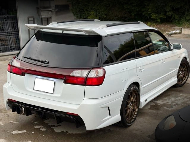 Rear exterior of BH5 LEGACY TOURING WAGON GT-B LIMITED.
