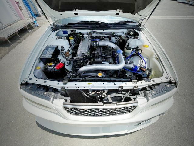 RB25DET With HKS GT-RS turbo installed C35 LAUREL.