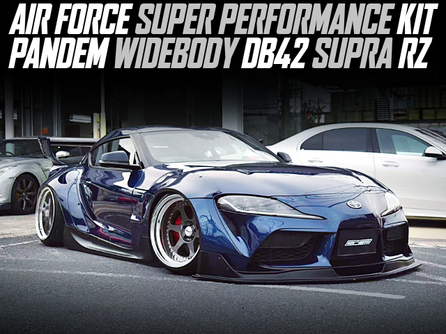 AIR FORCE SUPER PERFORMANCE KIT installed PANDEM WIDEBODY DB42 SUPRA RZ.