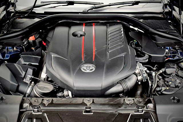 B58 3000cc Turbo engine.