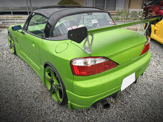 Rear exterior of S15 SILVIA style EA11R CAPPUCCINO.