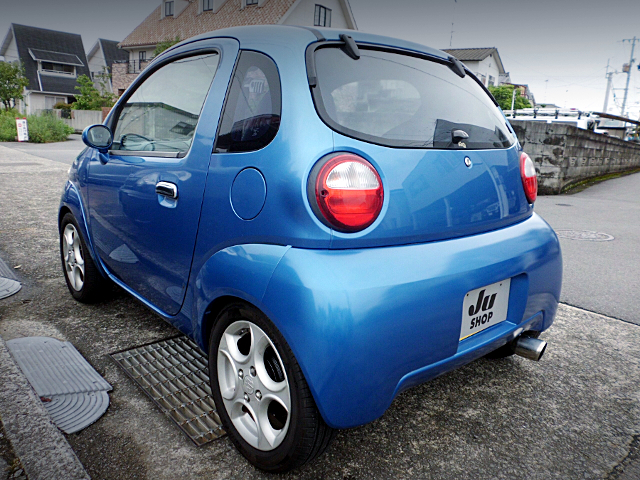 Rear exterior of EC22S SUZUKI TWIN.