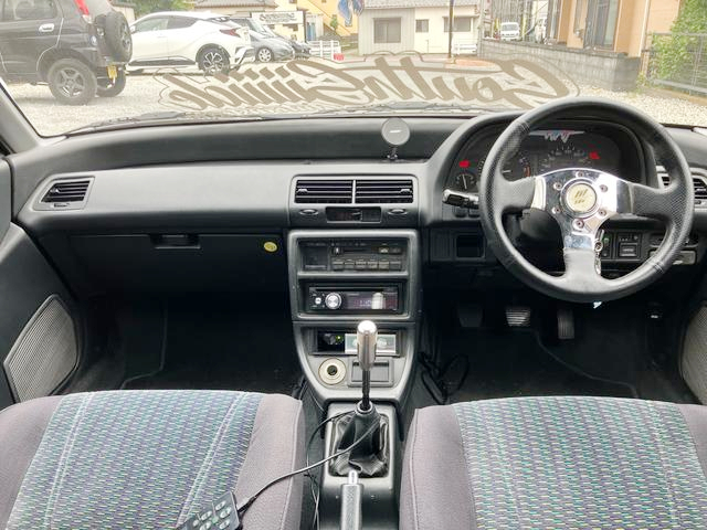 Interior of South Siiiiide Auto DEMO CAR EF2 GRAND CIVIC 35XT FORMULA.