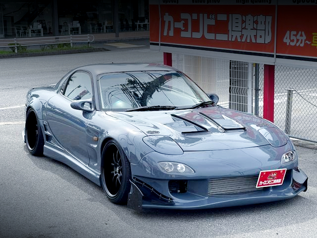 Front exterior of FD3S RX-7 TYPE-RS.