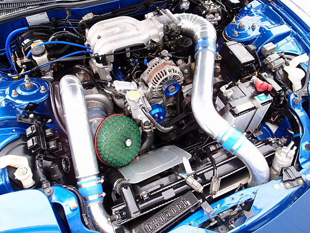 13B-REW Rotary engine With HKS T51R-KAI Big Single Turbo