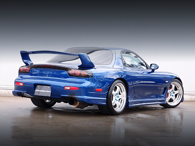 Rear exterior of FD3S RX-7 TYPE-RB.