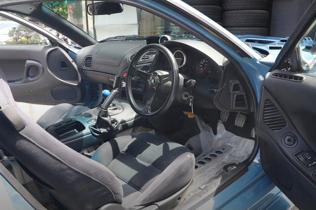 Interior of TCP-MAGIC WIDEBODY FD3S RX-7 TYPE-RB S-PACKAGE.
