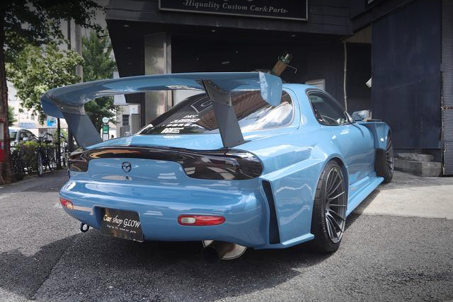 Rear exterior of TCP-MAGIC WIDEBODY FD3S RX-7 TYPE-RB S-PACKAGE.