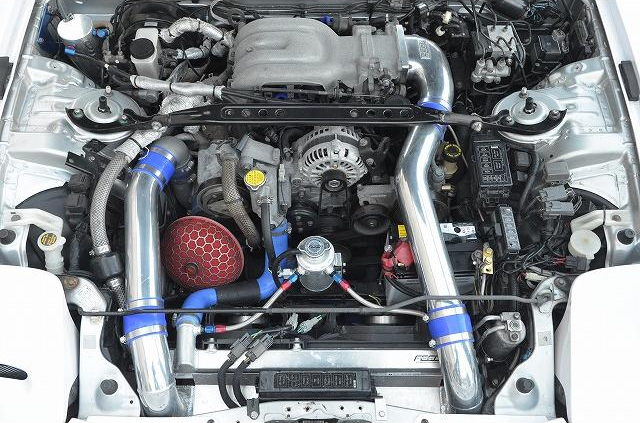 13B SIDE-PORT+HKS TO4S SINGLE TURBO.