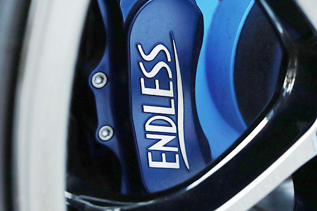 ENDLESS Front Caliper of RE-AMEMIYA D1 WIDEBODY FD3S MAZDA RX-7 TYPE-R.
