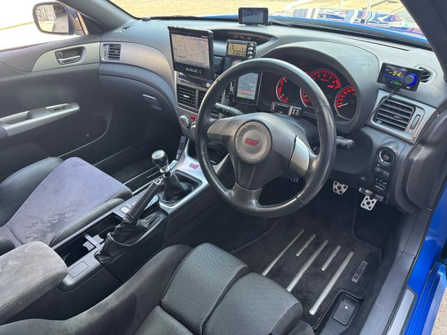 Interior of GRB IMPREZA HATCHBACK WRX STI.
