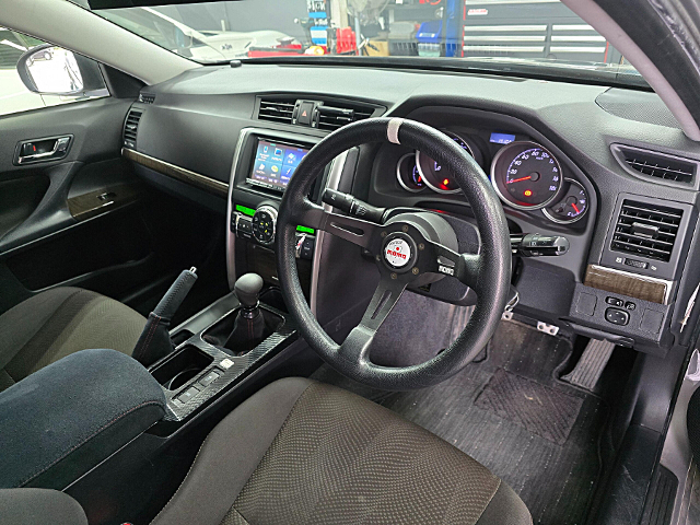 Manual conversion interior of GRX130 MARK X 250G F-PACKAGE.
