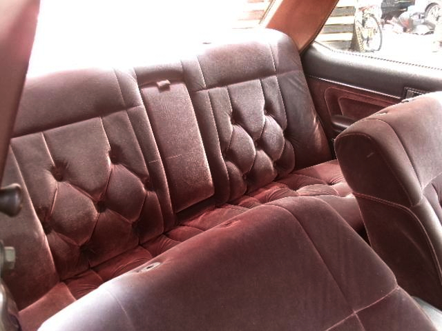 Backseat of JDM Kaido racer WORKS Widebody GX71 MARK II GRANDE.