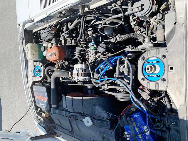 12A rotary turbo engine.