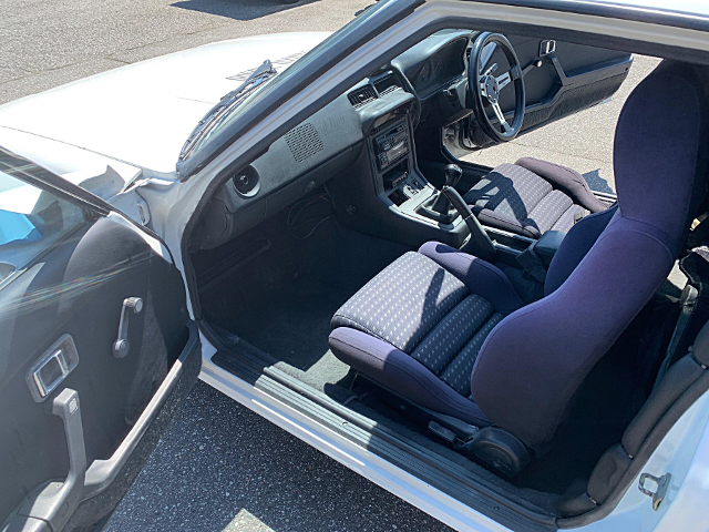 Interior of IMSA WIDEBODY SA22C SAVANNA RX-7.