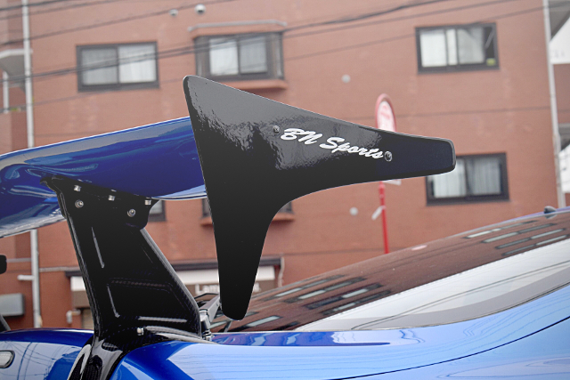 GT Wing of BN-SPORTS DEMO CAR WIDEBODY JZA80 SUPRA RZ-S.