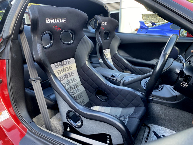 Seats of JZA80 SUPRA SZ AERO TOP.