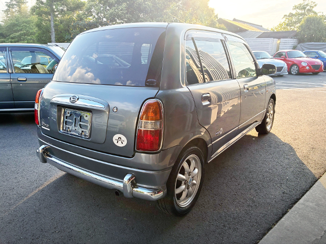 Rear exterior of L700S DAIHATSU MIRA GINO.