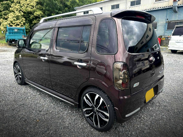 Rear exterior of L675S MIRA COCOA PLUS X.
