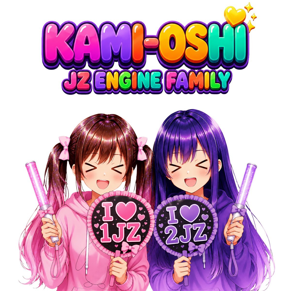 JZ ENGINE FAMILY (1JZ & 2JZ) 推し活女子