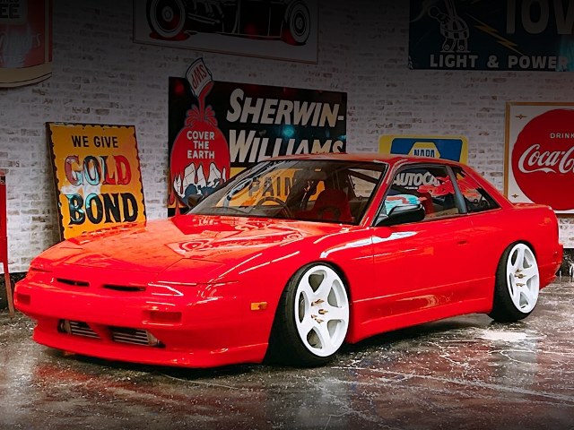 Front exterior of 180SX Faced PS13 SILVIA.