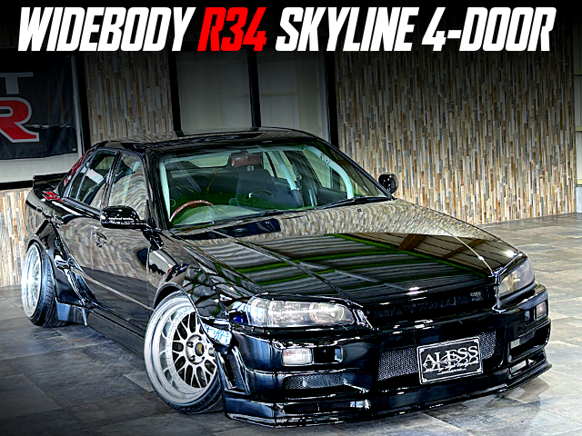 WIDEBODY R34 SKYLINE 4-DOOR.