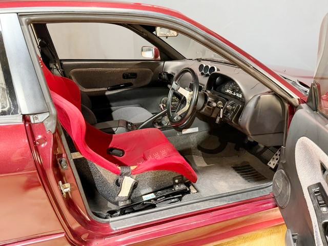 Interior of S13 NISSAN SILVIA K'S.