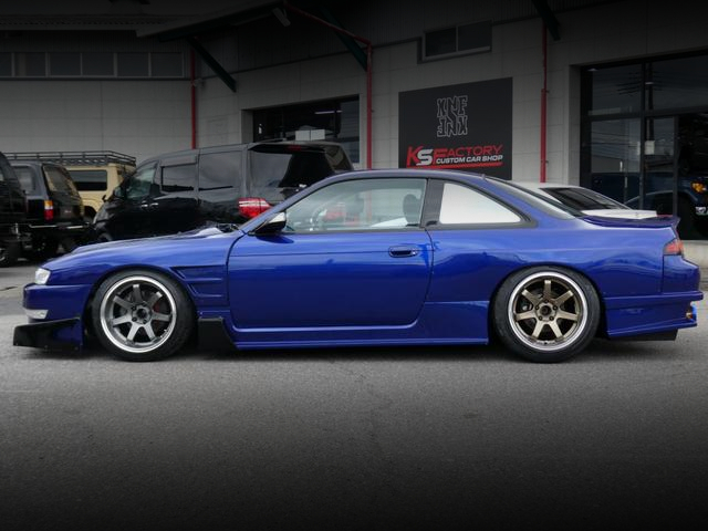 Side exterior of WIDEBODY S14 SILVIA K'S AERO SE.