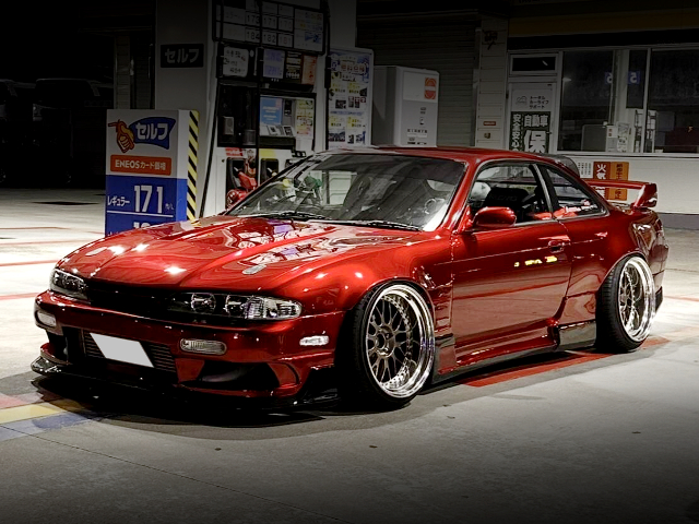 Front exterior of S14 SILVIA Ks.