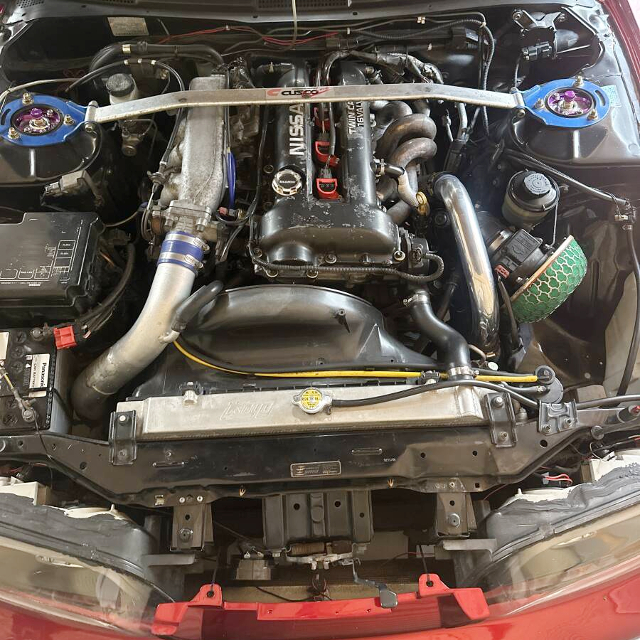 SR20DET turbo engine of S14 SILVIA Ks.