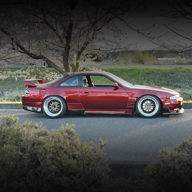 Right-Side exterior of S14 SILVIA Ks.