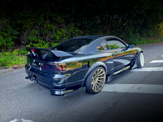 Rear exterior of S15 NISSAN SILVIA.