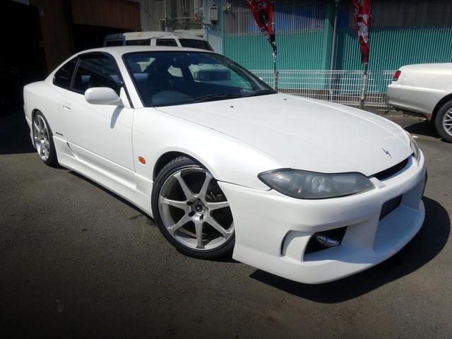 Front exterior of S15 NISSAN SILVIA SPEC-S.