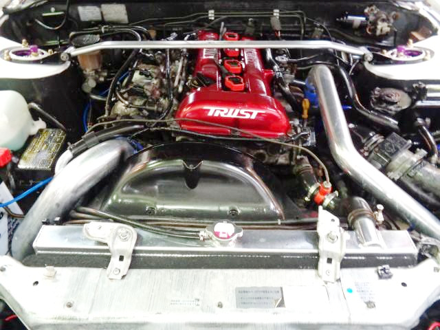 SR20DET turbo engine of WIDEBODY SILEIGHTY.