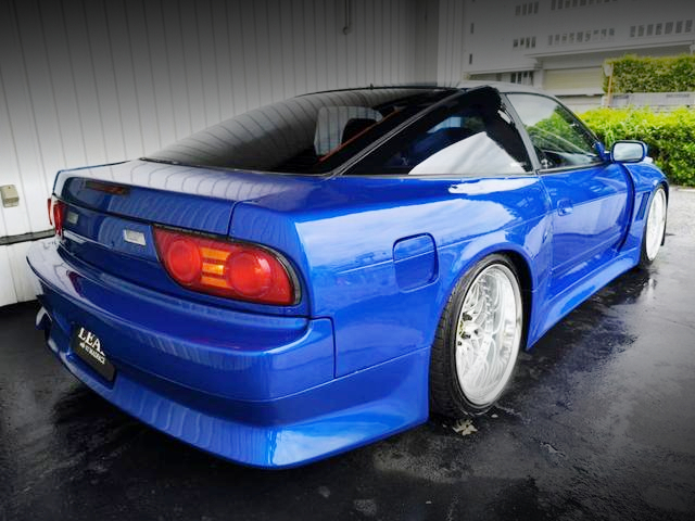 Rear Exterior of VERTEX WIDEBODY RPS13 180SX TYPE-G.