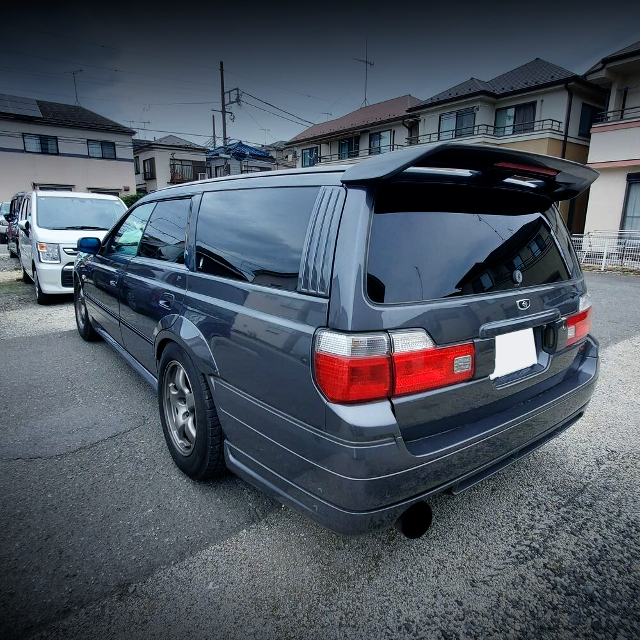 Rear exterior of WGC34 NISSAN STAGEA.