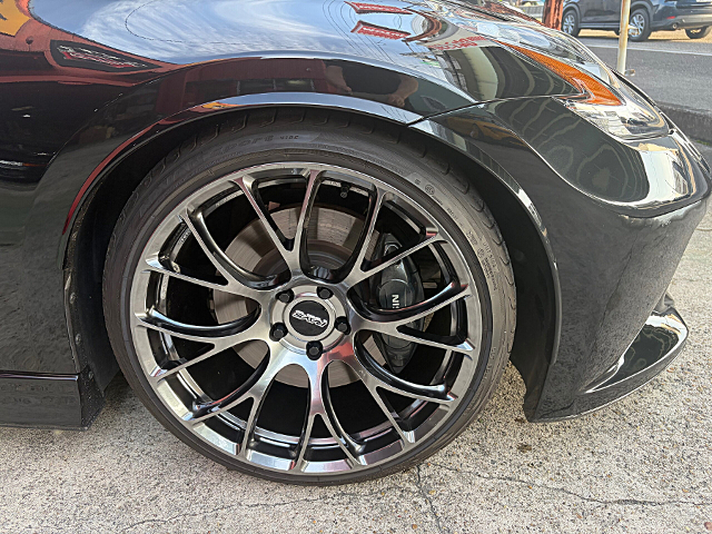 RAYS Rim of Z34 FAIRLADY Z VERSION NISMO.