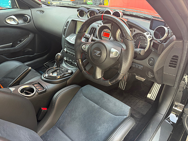 Interior of Z34 FAIRLADY Z VERSION NISMO.