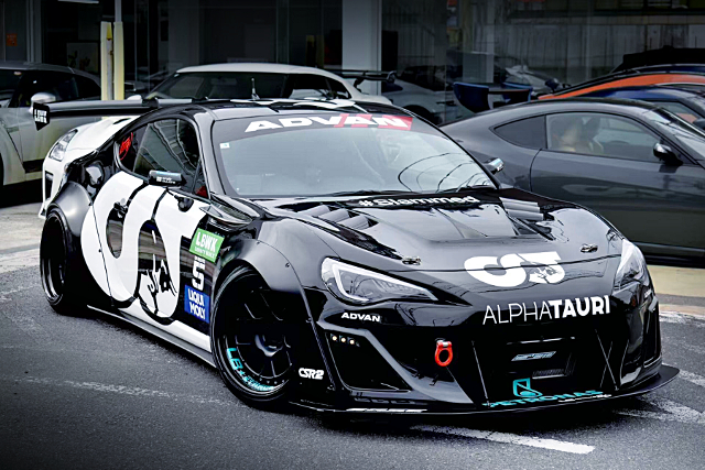 Front exterior of LB★NATION WIDEBODY ZN6 TOYOTA 86.