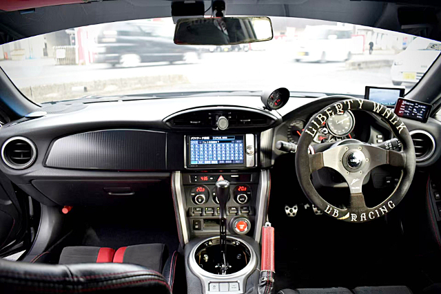 Dashboard of LB★NATION WIDEBODY ZN6 TOYOTA 86.