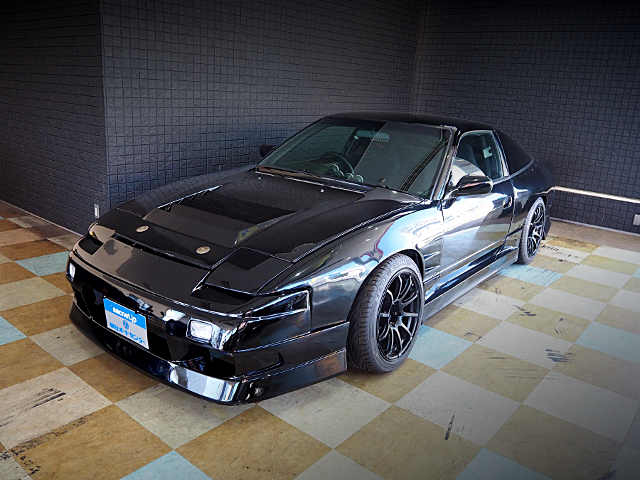 Front exterior of RPS13 NISSAN 180SX TYPE-S.