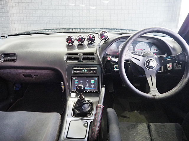 Dashboard of RPS13 NISSAN 180SX TYPE-S.