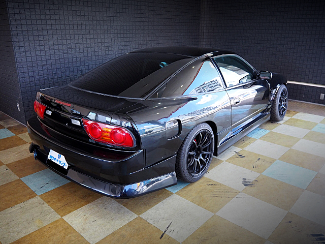 Rear exterior of RPS13 NISSAN 180SX TYPE-S.