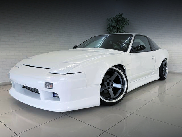 Front exterior of WIDEBODY 180SX TYPE-X.