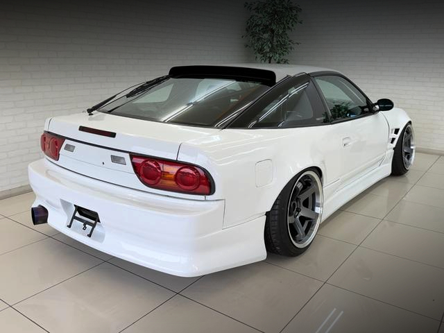 Rear exterior of WIDEBODY 180SX TYPE-X.