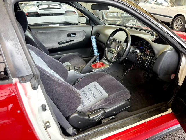 Interior of WIDEBODY RPS13 180SX TYPE-X.